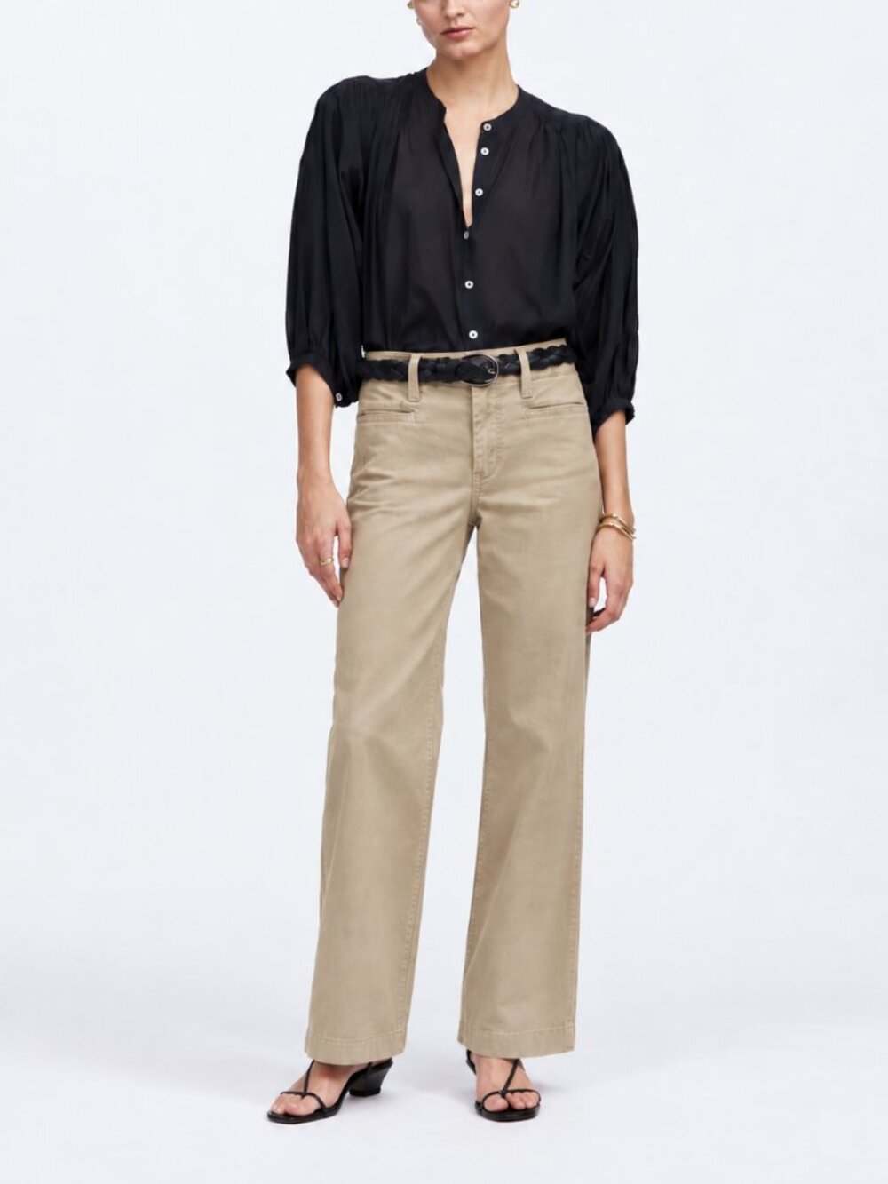 GAP ORIGINAL WOMEN'S ANKLE PANTS 98% COTTON TAN BEIGE SIZE 6